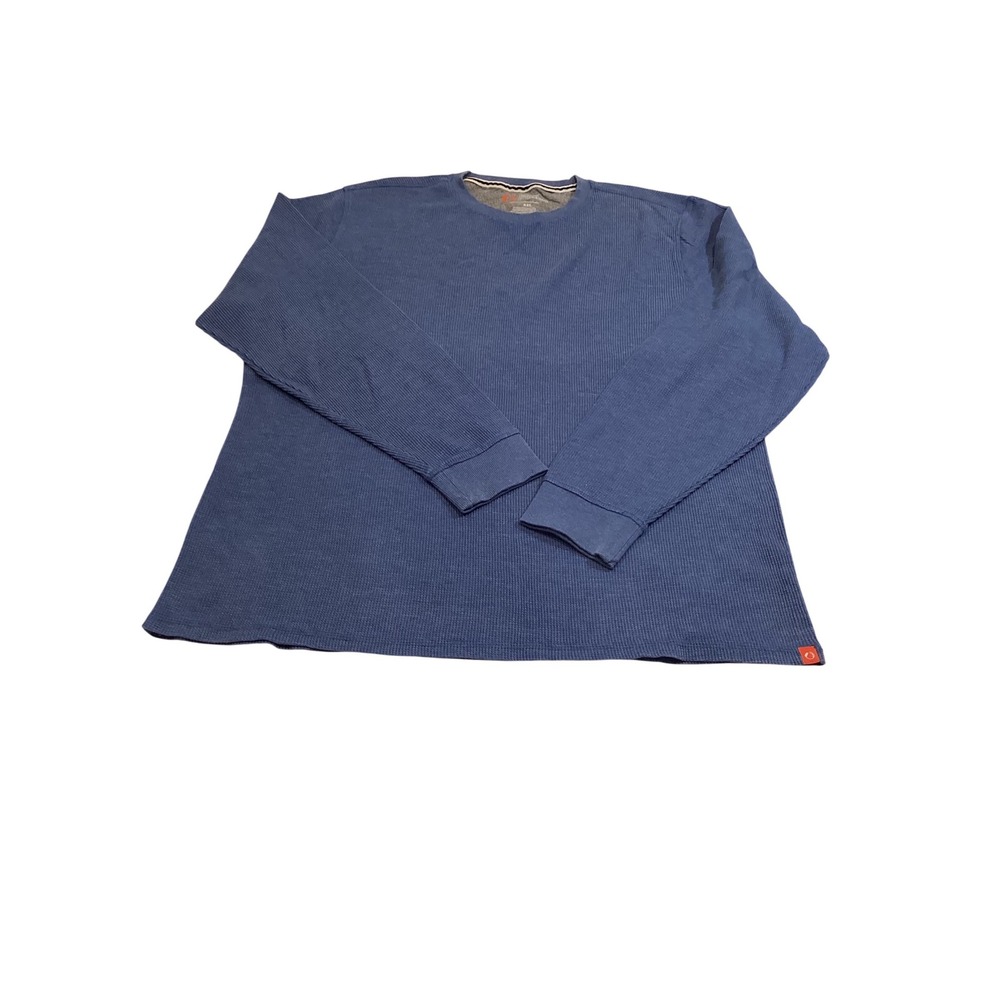 The American Outdoorsman Mens Blue Waffle Knit Thermal Shirt XXL
